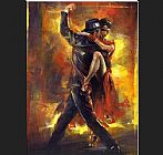 Famous Tango Paintings - Tango Argentino